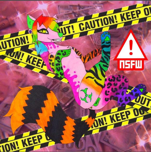 Caution! Sparkledog Cookie Caution! Sparkledog Cookie