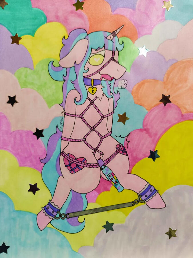 Bondage pony comm