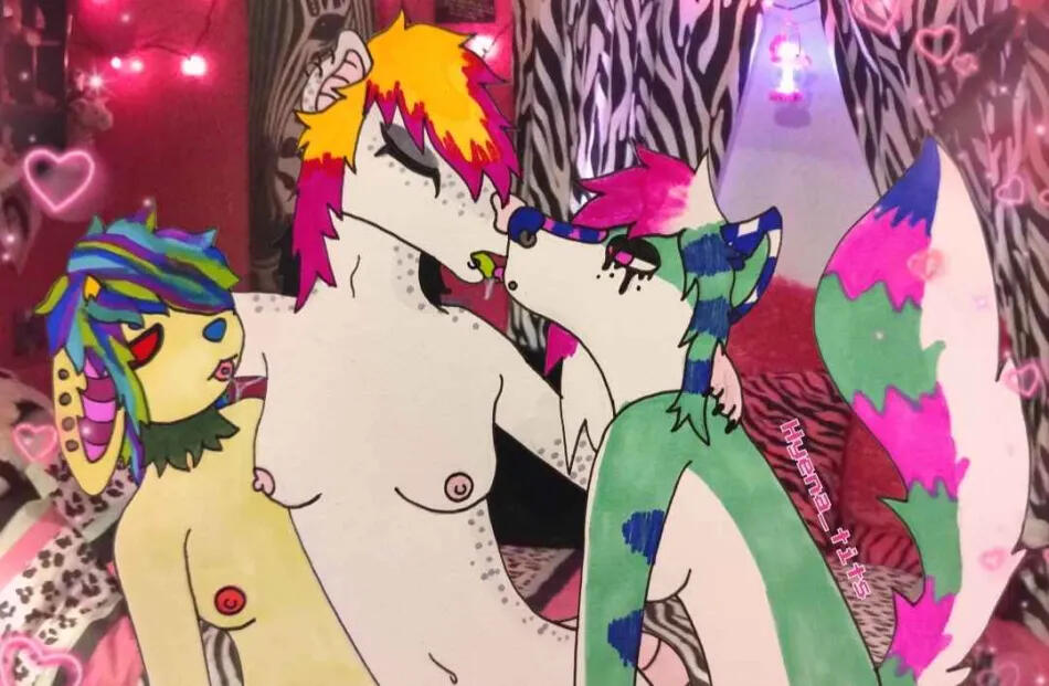 Scene Girls Kiss Girls